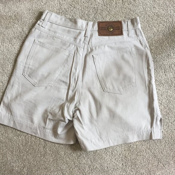 Simon Chang Size 10 Grey Cotton Shorts - Picture 2 of 3